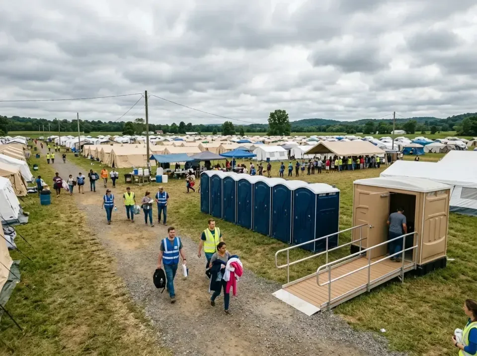 disaster-relief-camp-restrooms-010 — frequently asked questions, Dumpster & Portable Bathrooms Rental in Highland Lakes, AL